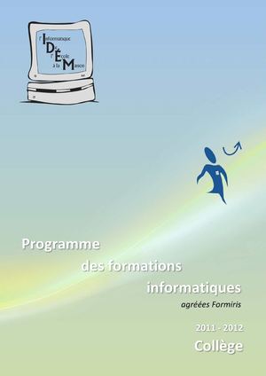 Formation pour Collège 11-12