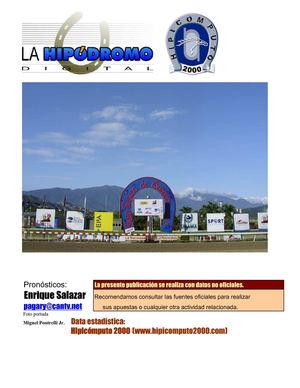 HIPODROMO LA RINCONADA - Domingo 28 de Agosto 2011