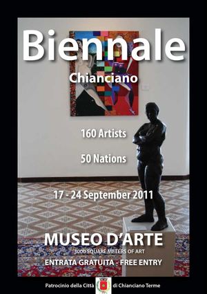 Chianciano Biennale brochure