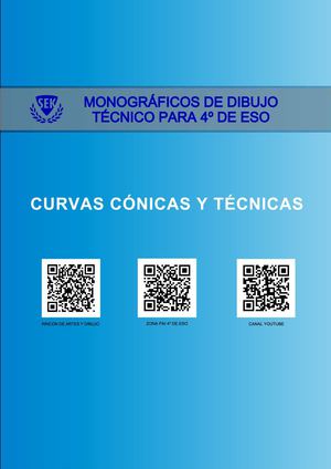 Monográfico curvas cónicas y técnicas. 4º ESO