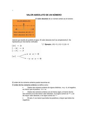 VALOR ABSOLUTO