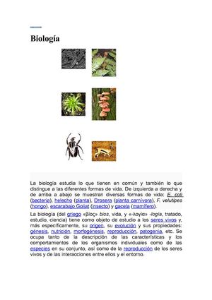 Biología