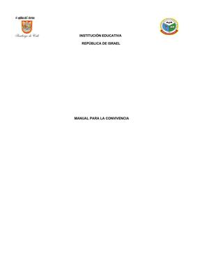 MANUAL DE CONVIVENCIA.