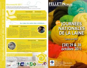 Programme 12èmes Journées Nationales de la Laine