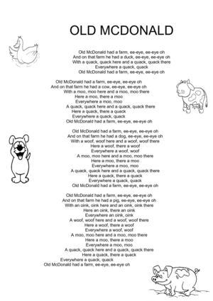 OLD MCDONALD