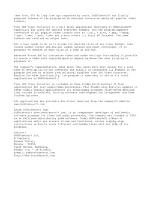 DVDVideoSoft to Launch Renewed Free 3GP Video Converter with Extended List of Supported Formats