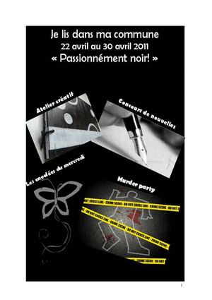 Passionnément noir !