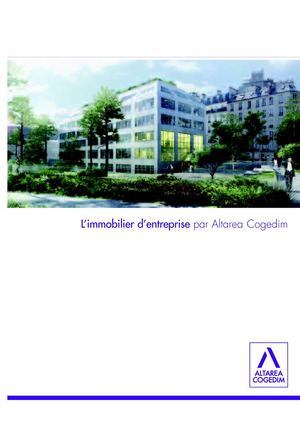 Book Immobilier entreprise Altarea Cogedim