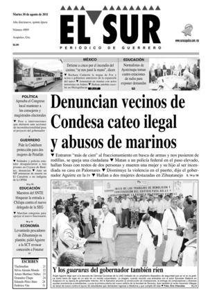 El Sur 30 de Agosto 2011