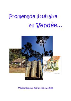 Promenade littéraire en Vendée