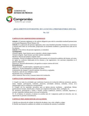 Reglamento de la Institucion
