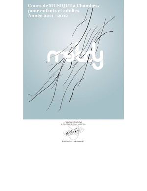 Cours de musique Melody 2011-2012