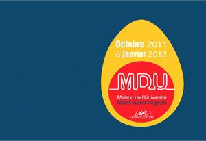 Programmation MdU oct. 2011 à janv. 2012