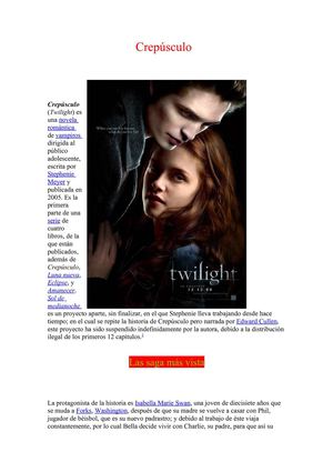 Crepúsculo vs linterna verde