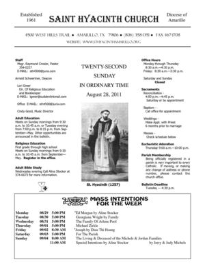 Bulletin 08-28-11