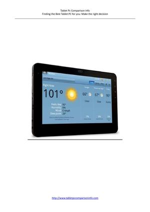 Android Tablet: ViewSonic gTablet