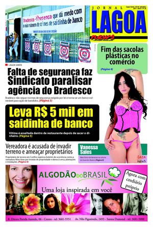 Jornal Lagoa News - 02 de setembro de 2011 - Edição nº 58