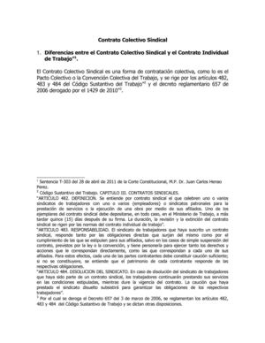 CONTRATO COLECTIVO SINDICAL