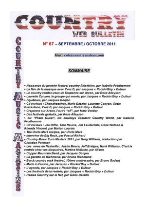  Country Web Bulletin Septembre / Octobre 2011