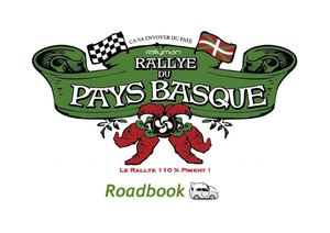 Road Book Rallyman Rallye Pays Basque 2011