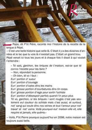 De briques de terre et d'eau, textes issus des ateliers d'écriture à Beugin (62)
