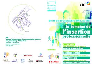 semaine de l'insertion - CIDJ