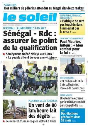 Edition du 03-04 Sept 2011