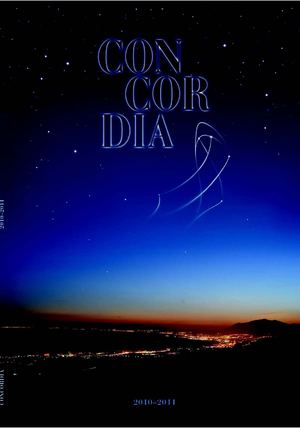 Concordia 2010-2011 (more info at ConcordiaMarbella.com)
