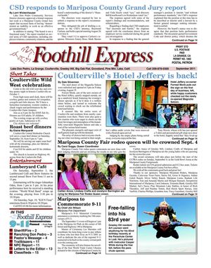 Foothill Express - September 2011