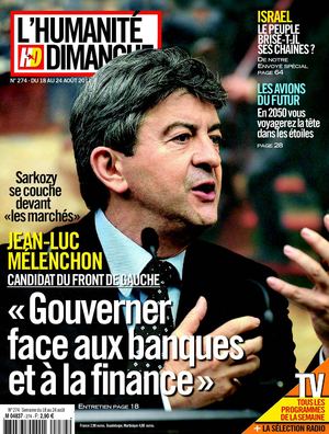 L'Humanité Dimanche du 18 août 2011
