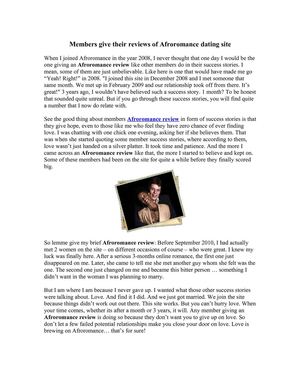 Afro romance  Afroromance review