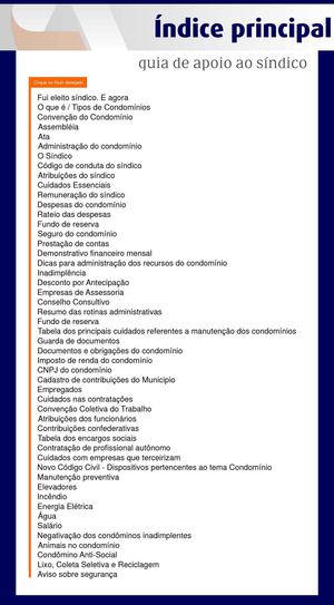 Guia de Apoio ao Síndico