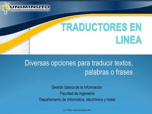 Traductores en Linea