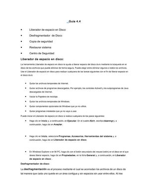 Trabjo mantenimiento