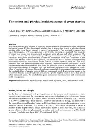 Calaméo - The mental and physical health outcomes of green exercise