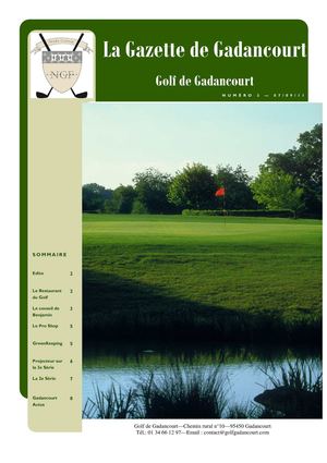 Gazette du Golf de Gadancourt - n°3