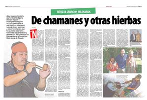 Chamanes y otras hierbas
