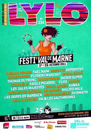 LYLO 334 (Agenda des concerts du 10 au 23 septembre 2011)