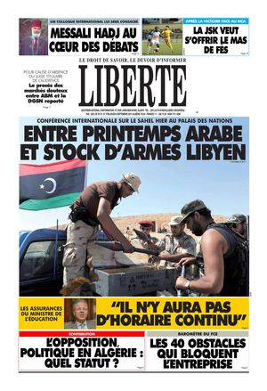 liberte 08 septembre 2011
