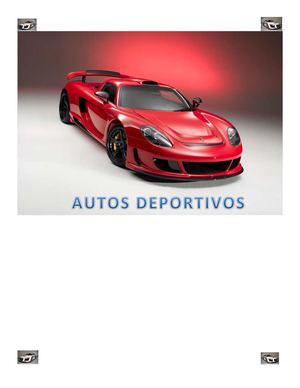 FICHA TECNICA DE LOS MEJORES AUTOS DEPORTIVOS