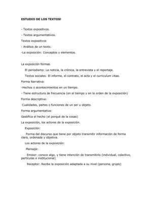 1 ESTUDIO DE LOS TEXTOS