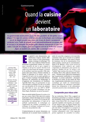 Cuisine moléculaire presentation
