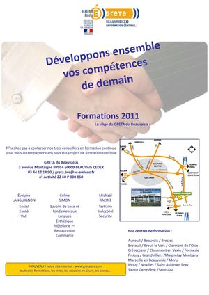 Présentation du Greta du Beauvaisis PCIE