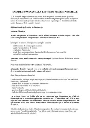 AvenantLettreMissionPrincipale