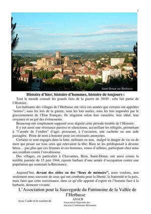 Sur les routes de la Résistance