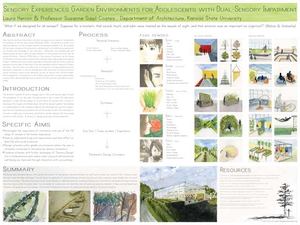 Poster: Sensory Garden Design for Adolescents with Dual Sensory Impairment