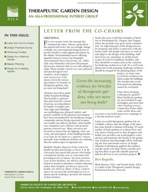 Spring 2006 Newsletter - Healthcare and Therapeutic Design Professional Practice Network 