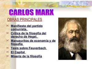 Pensamiento de Marx