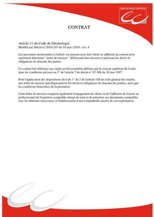 article 11 du code de déontologie