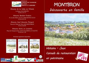Découverte de Montbron en famille, pays Horte et Tardoire (Charente)